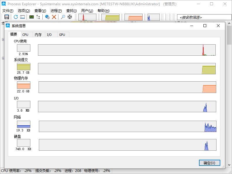 Process Explorer截图