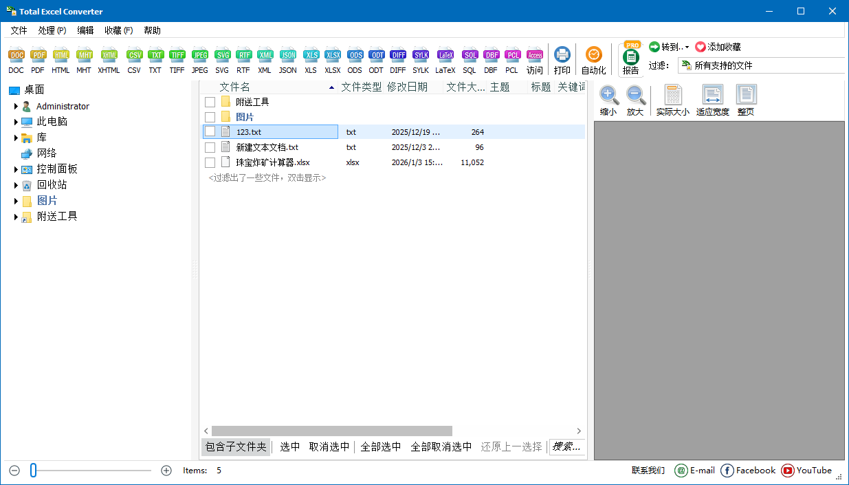Total Excel Converter截图