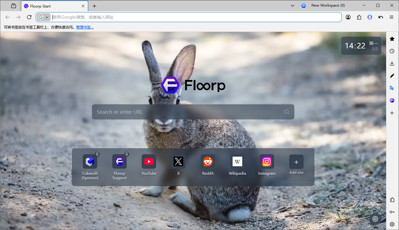 Floorp Browser截图