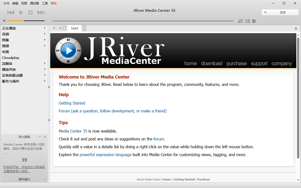 JRiver Media Center截图