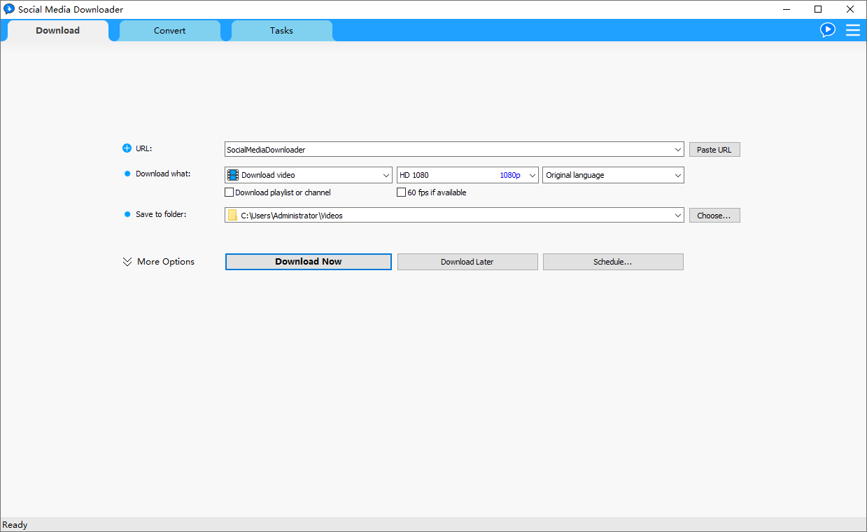 Social Media Downloader截图