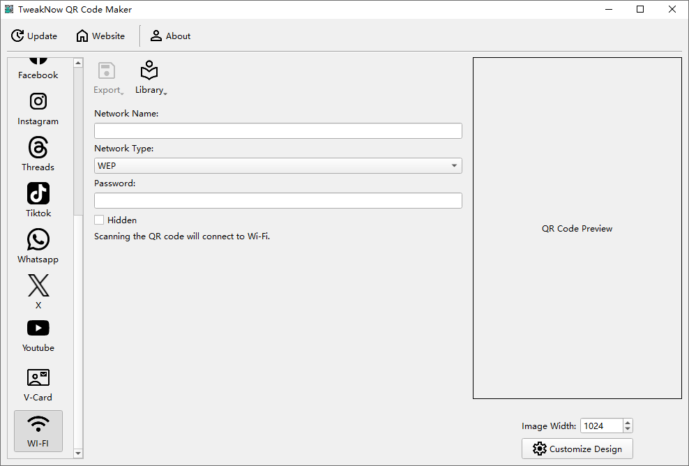 TweakNow QR Code Maker截图