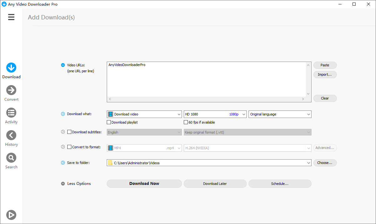 Any Video Downloader截图
