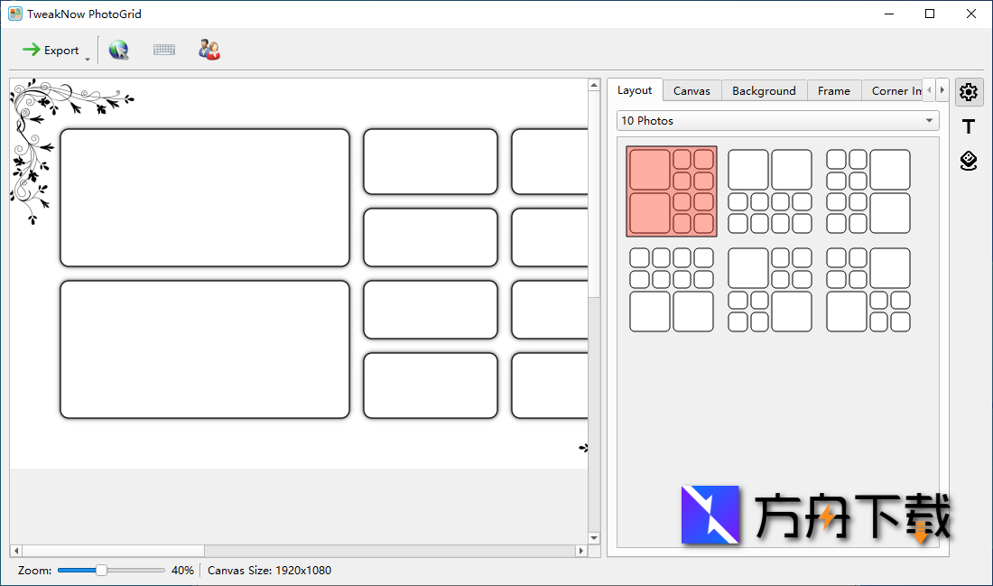 TweakNow PhotoGrid截图