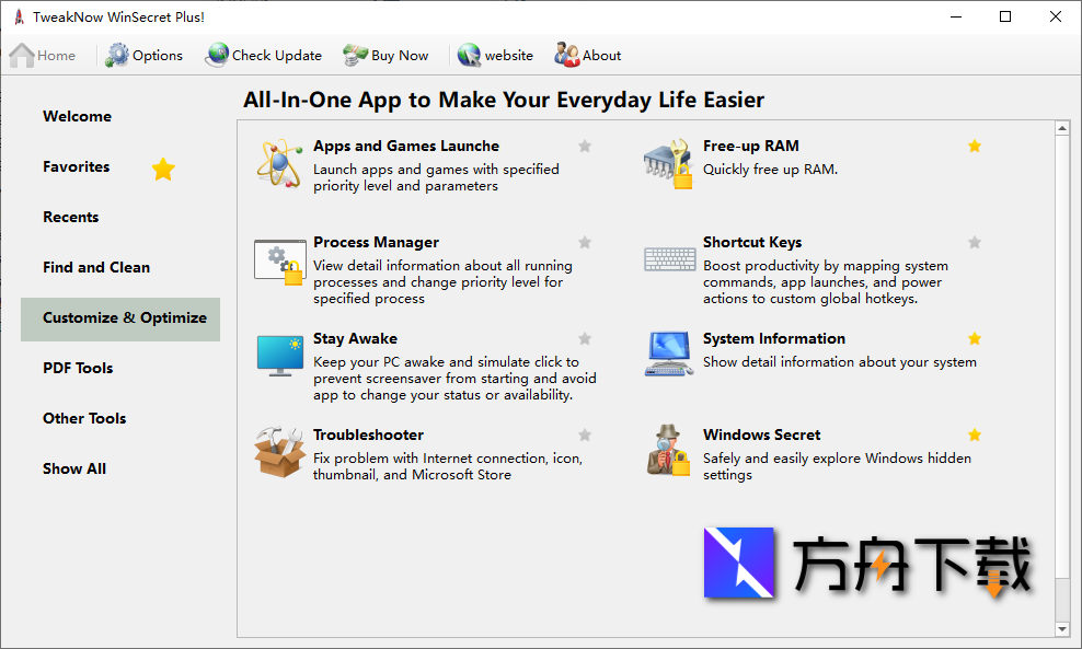 TweakNow WinSecret Plus截图