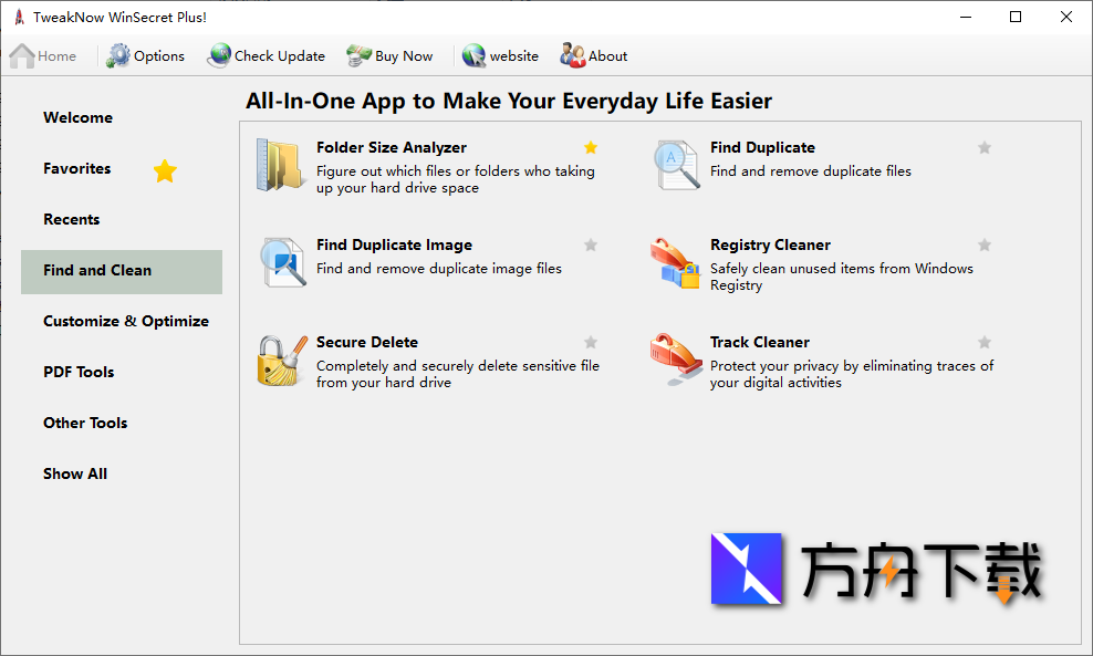 TweakNow WinSecret Plus截图