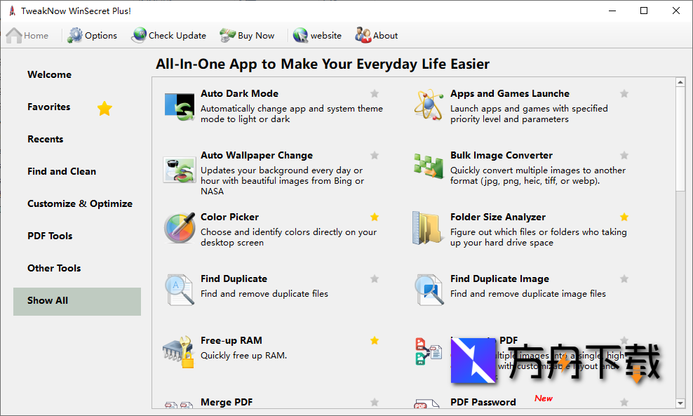 TweakNow WinSecret Plus截图