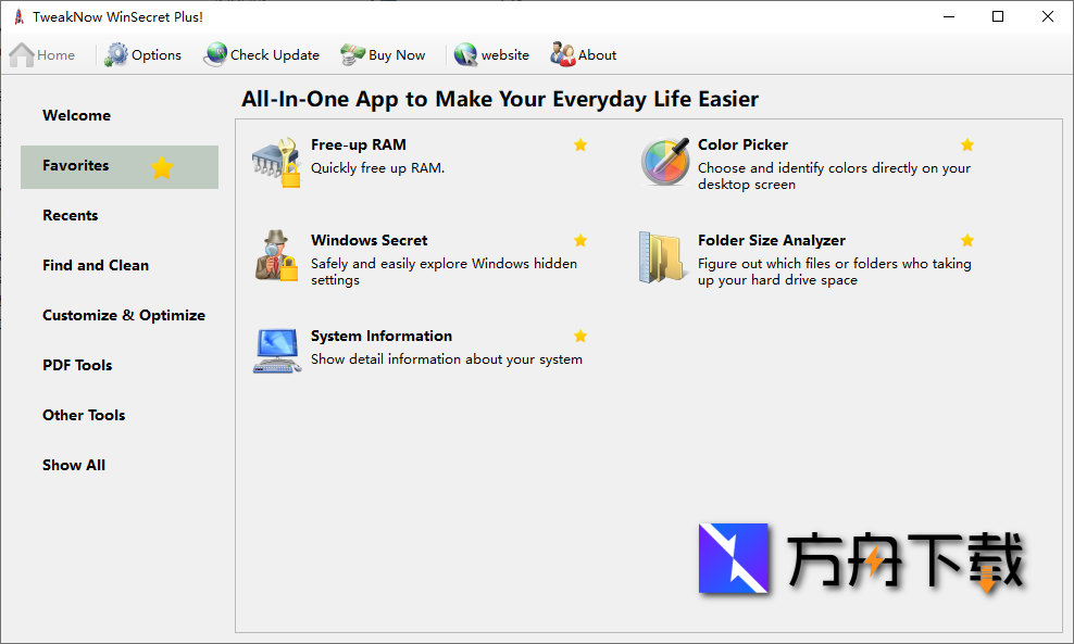 TweakNow WinSecret Plus截图