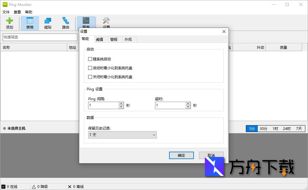 SoftPerfect Ping Monitor截图