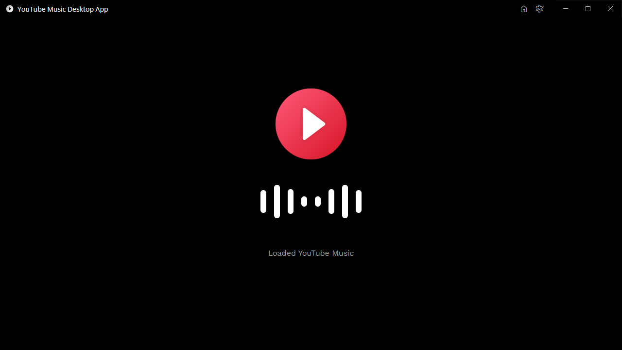 YouTube Music Desktop截图