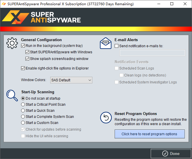 SUPERAntiSpyware截图