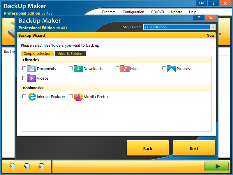 ASCOMP BackUp Maker截图