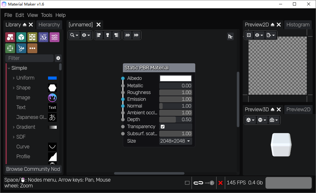 Material Maker截图