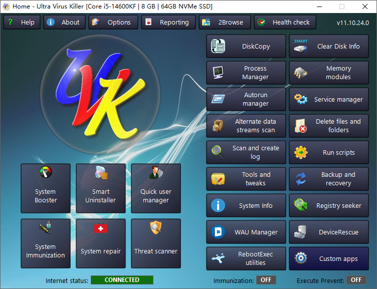 Ultra Virus Killer截图