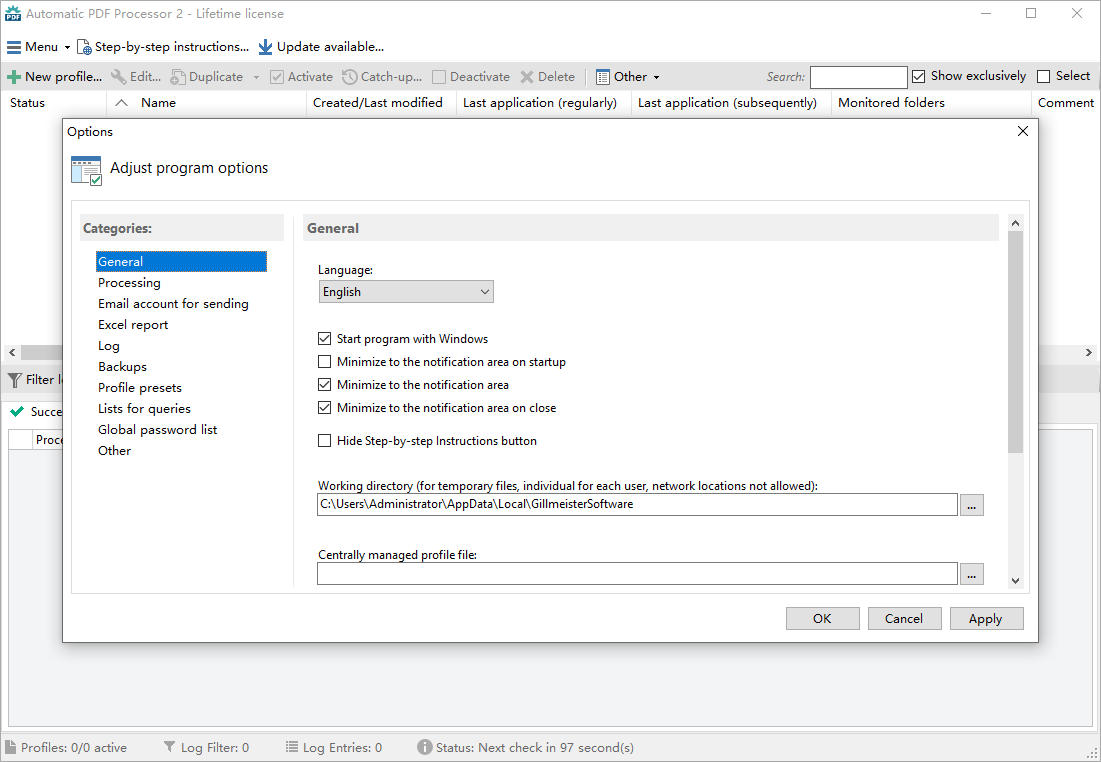 Automatic PDF Processor截图