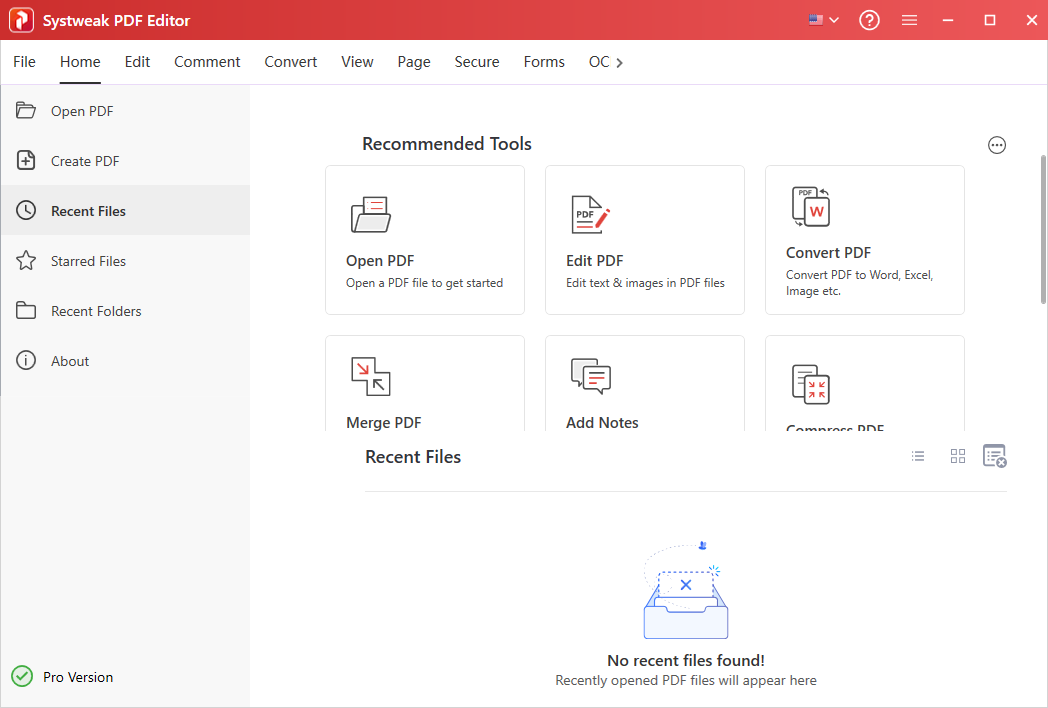 Systweak PDF Editor Pro截图