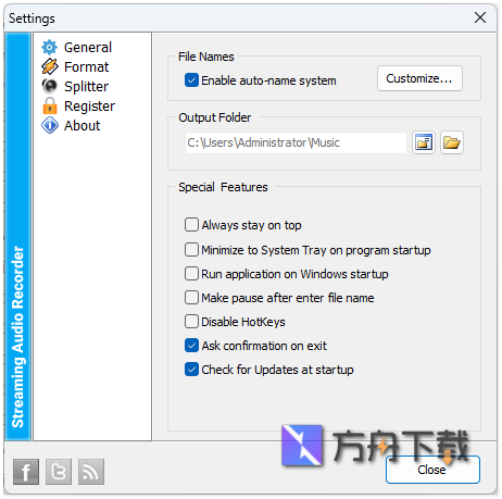 Streaming Audio Recorder截图