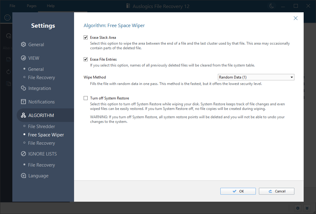 Auslogics File Recovery截图