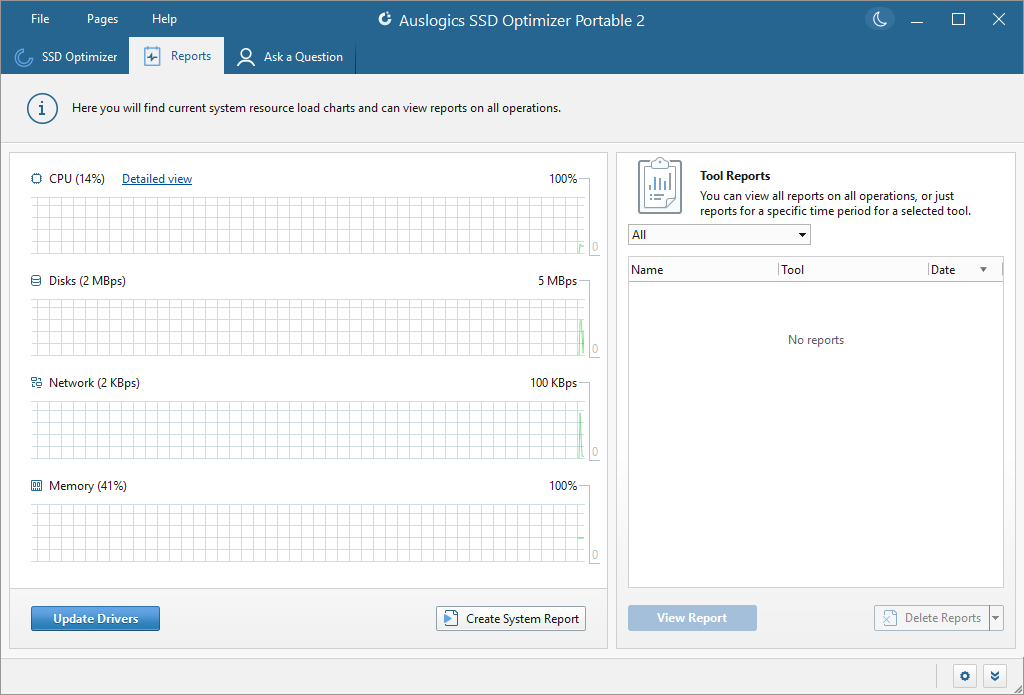 Auslogics SSD Optimizer截图