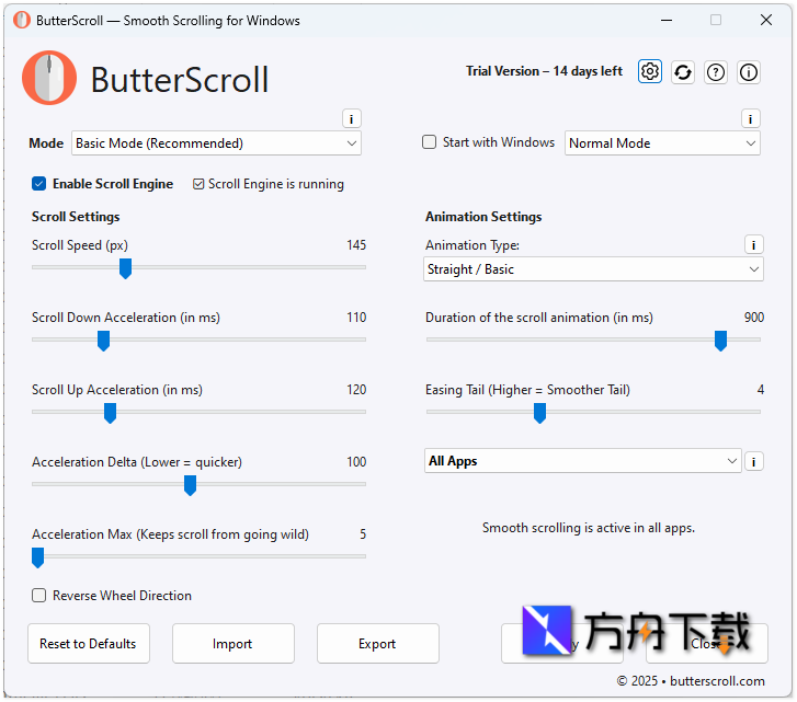 ButterScroll截图