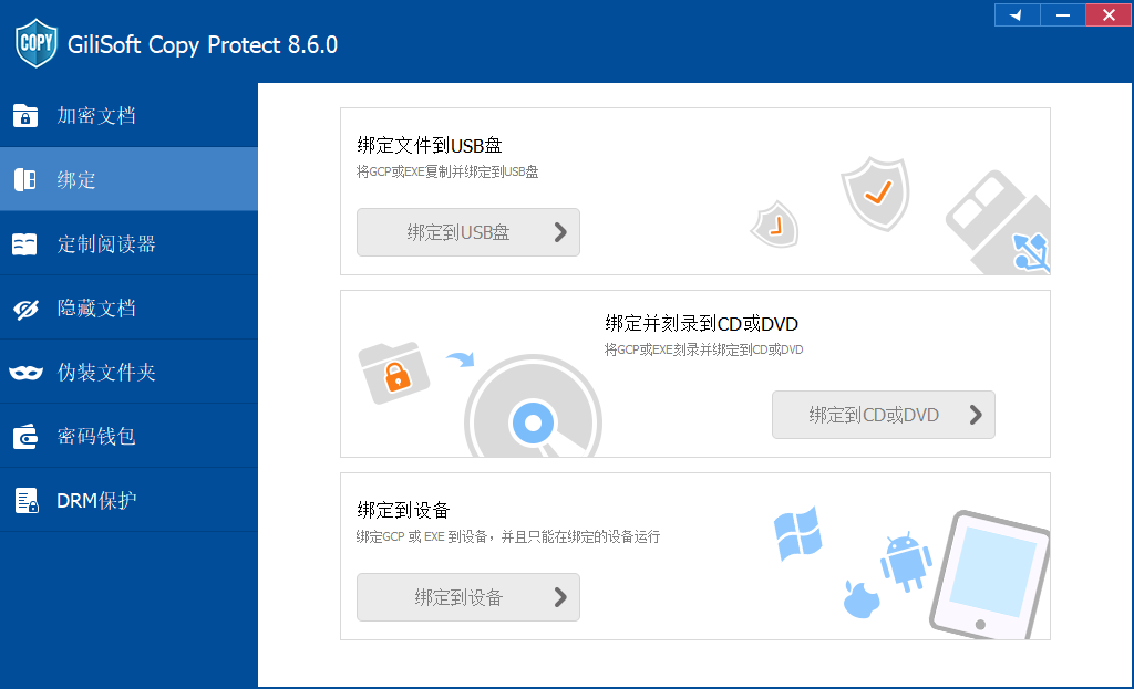 GiliSoft Copy Protect截图