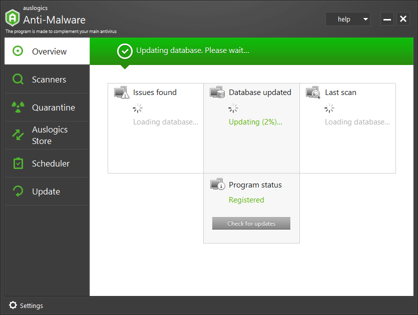 Auslogics Anti-Malware截图