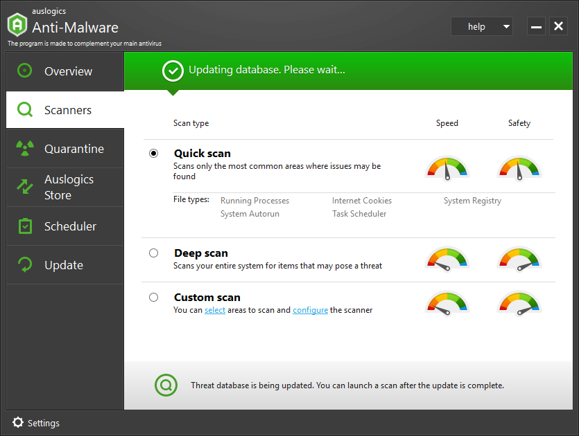 Auslogics Anti-Malware截图
