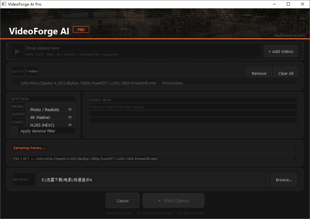 VideoForge AI Pro截图