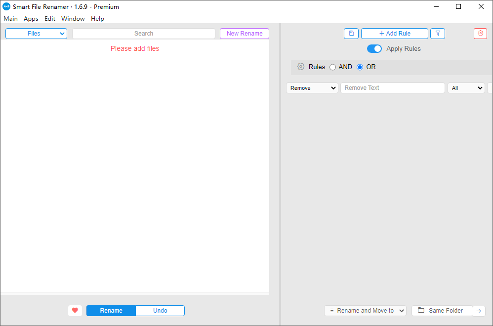 Smart File Renamer截图