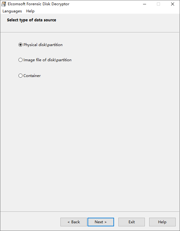 Elcomsoft Forensic Disk Decryptor截图