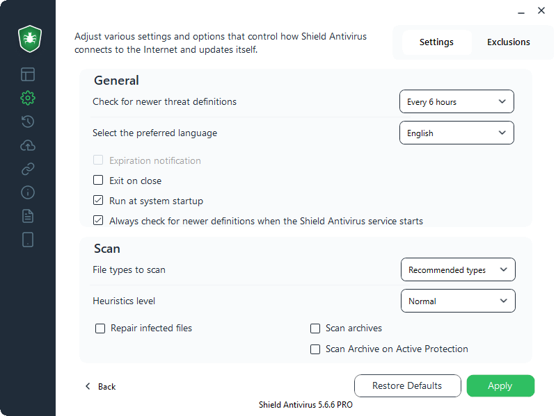 Shield Antivirus Pro截图