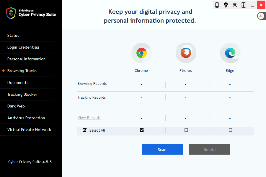 Cyber Privacy Suite截图