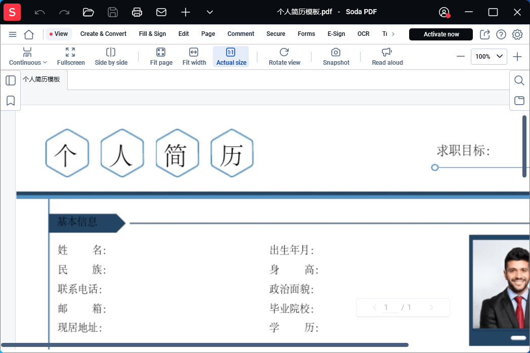Soda PDF Desktop Pro截图