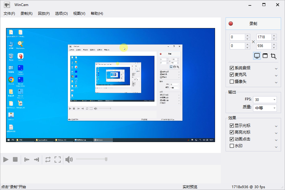 WinCam截图