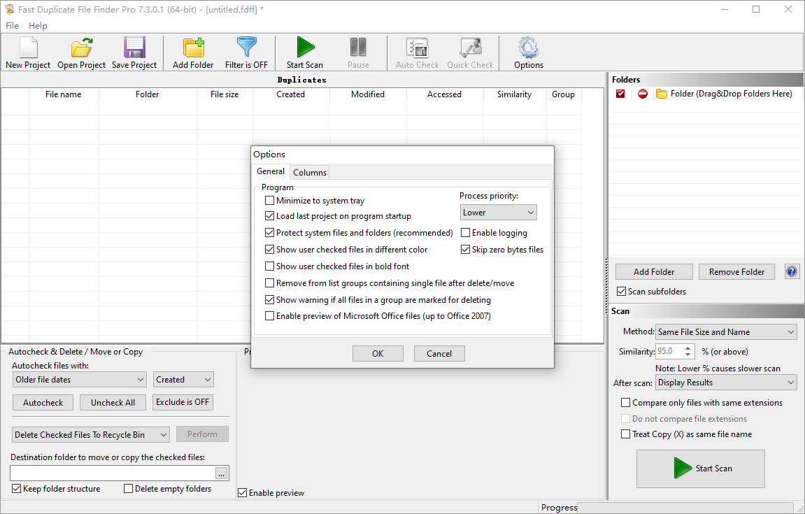 Fast Duplicate File Finder Pro截图