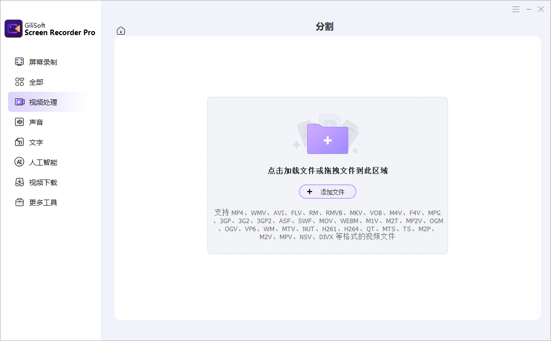 Gilisoft Screen Recorder Pro截图