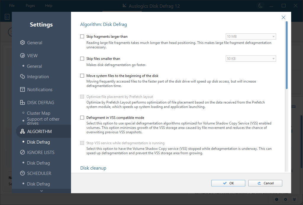 Auslogics Disk Defrag Pro截图