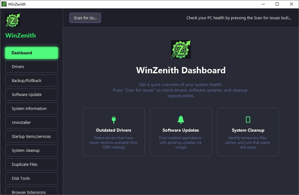 WinZenith截图