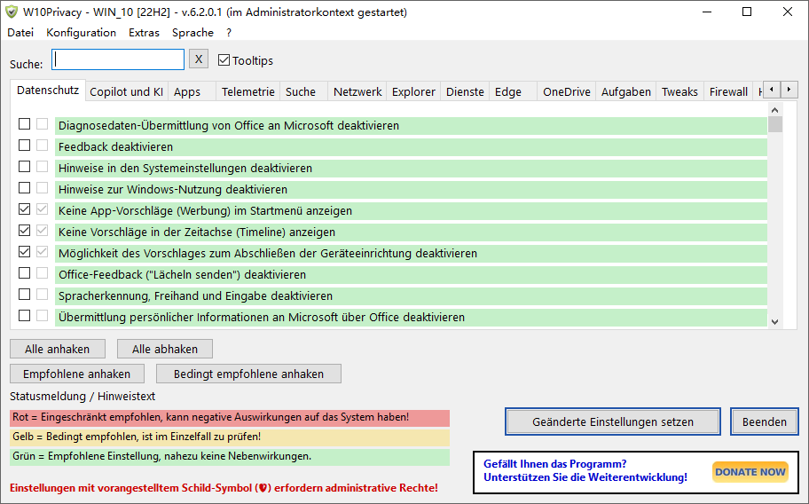 W10Privacy截图