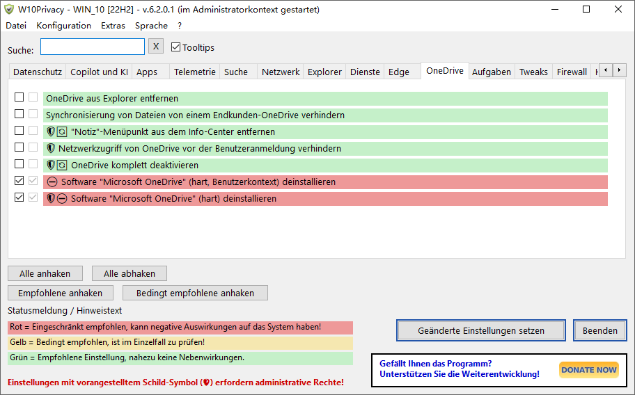 W10Privacy截图