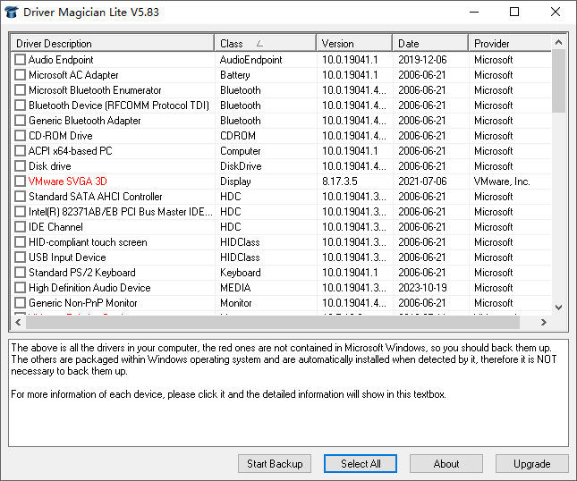 Driver Magician Lite截图