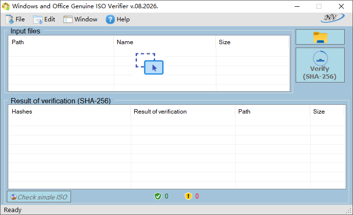 Windows and Office Genuine ISO Verifier截图
