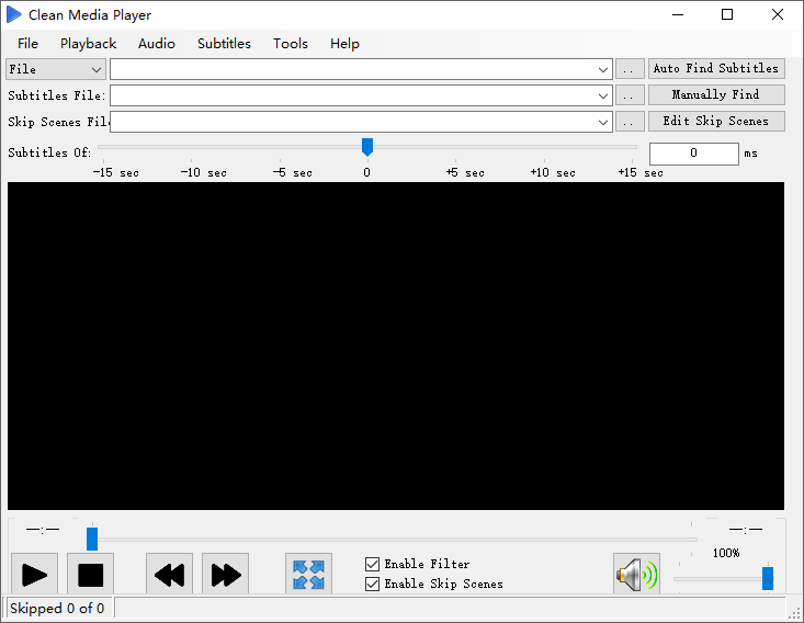 Clean Media Player截图