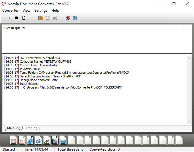 Neevia Document Converter Pro截图
