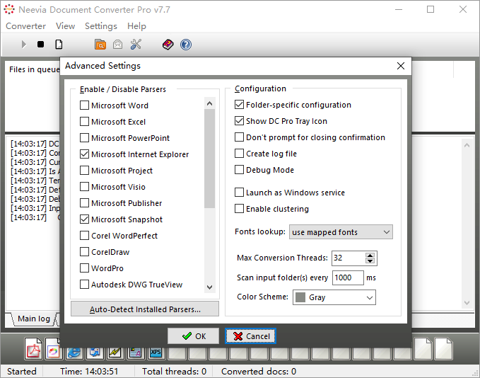 Neevia Document Converter Pro截图