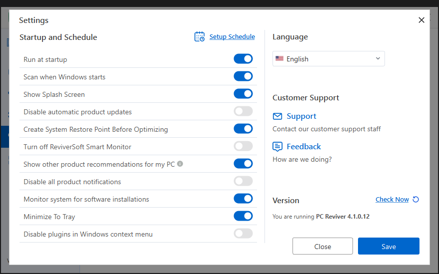 ReviverSoft PC Reviver截图