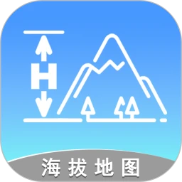 GPS海拔测量地图