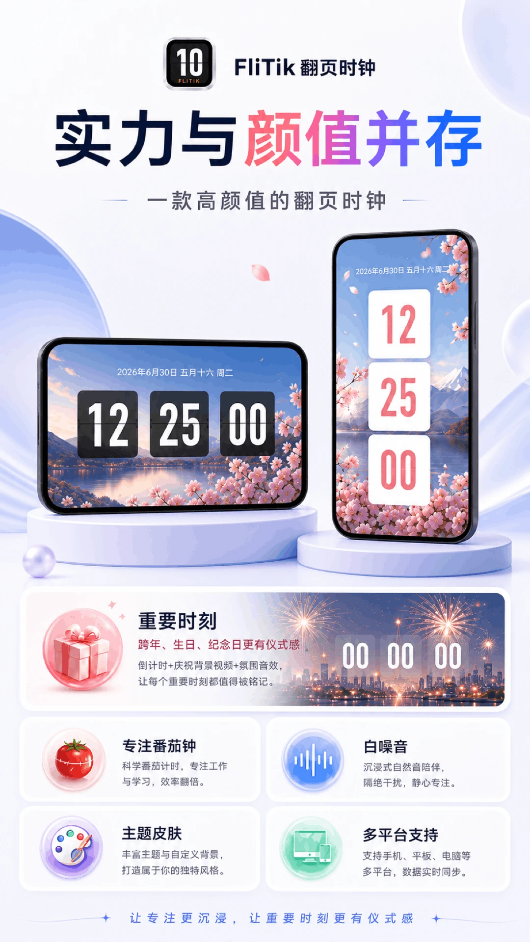 FliTik翻页时钟截图