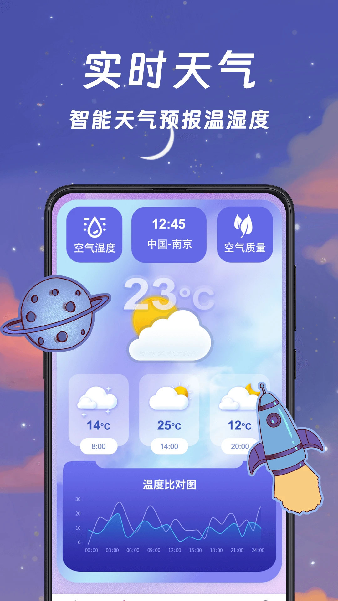 手机温度计截图