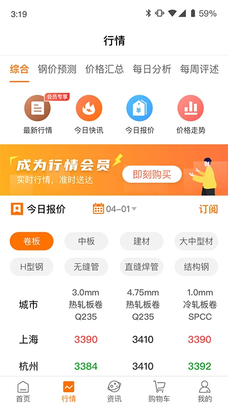 中钢网截图